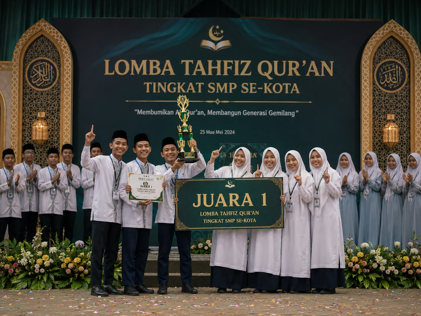 Kemenangan Lomba Tahfiz Quran
